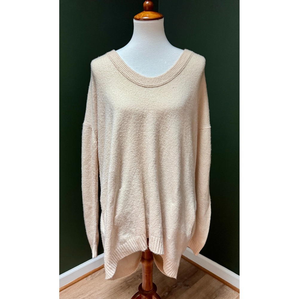 Yummy Oversized Long Sleeve‎ Super Soft Tunic Women's Size L